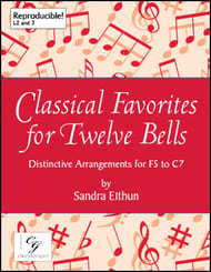 Classical Favorites for Twelve Bells Handbell sheet music cover Thumbnail